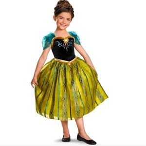Disney Girls Frozen Anna Costume
